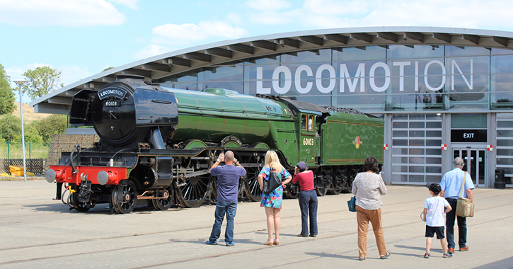 The Flying Scotsman at Locomotion Museum